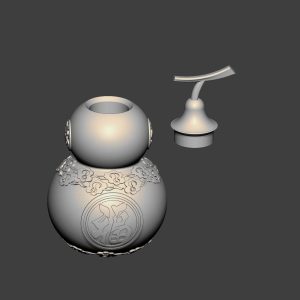 图片[1]-JG0221福禄祥云葫芦STL文件三维图立体图建模精雕图雕刻机玉雕图木雕图圆雕图3D打印模型数据-3D素材资源仓